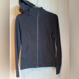 Lululemon Scuba Hoodie Full Zip, Size 6, Black
